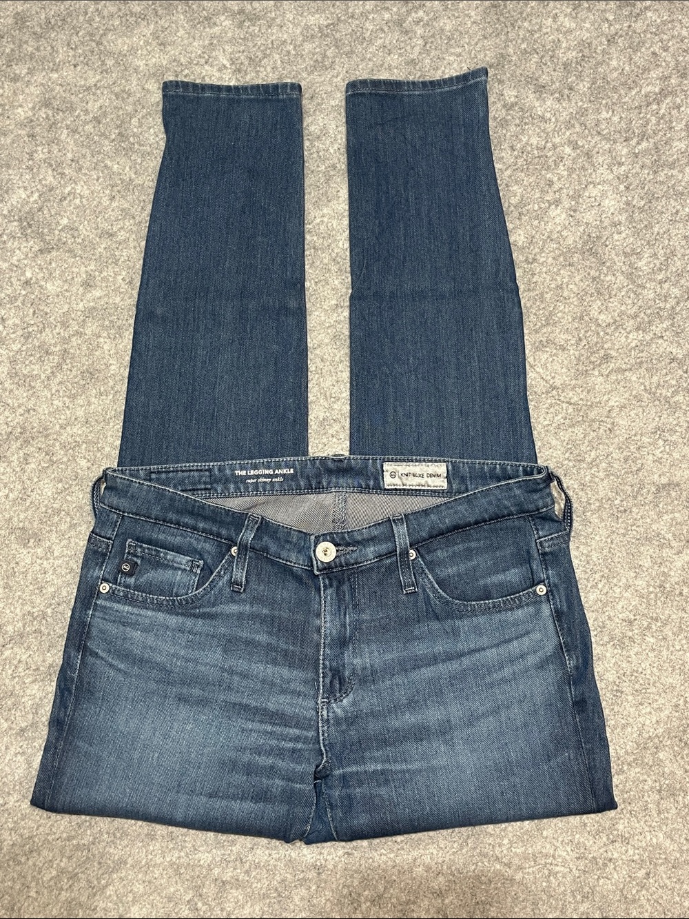AG Adriano Goldschmied The Legging Ankle Super Skinny Women's Dark Blue Jeans